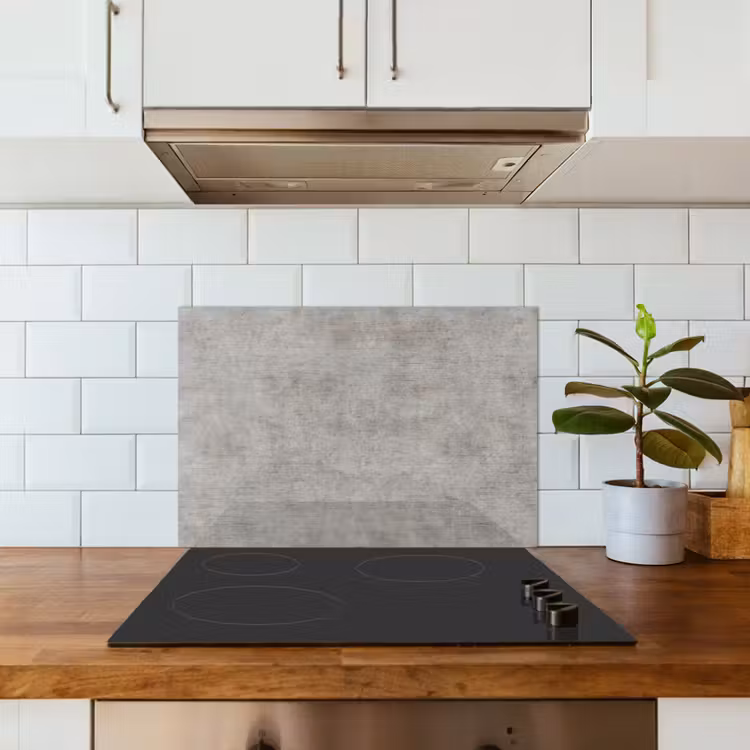Paraschizzi cucina - Cemento - Vecchio - Grigio - Modelli — 3