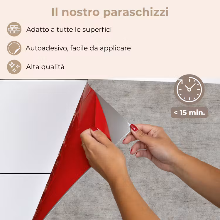 Paraschizzi cucina - Cemento - Vecchio - Grigio - Modelli — 4