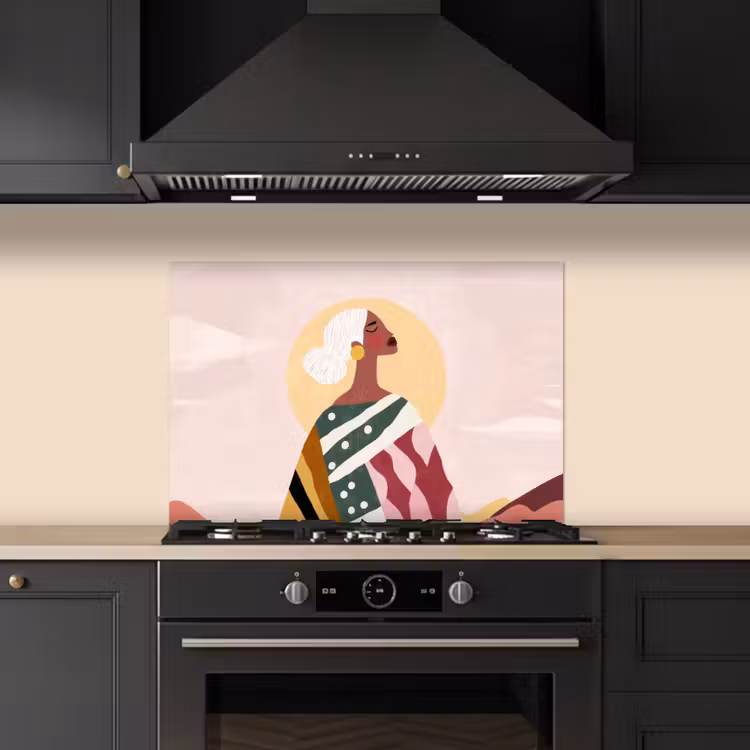 Paraschizzi cucina - Donna - Sole - Colorato — 5