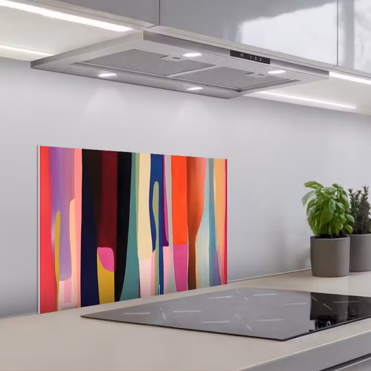 Paraschizzi cucina - Colori - Verticale - Colorato — 1