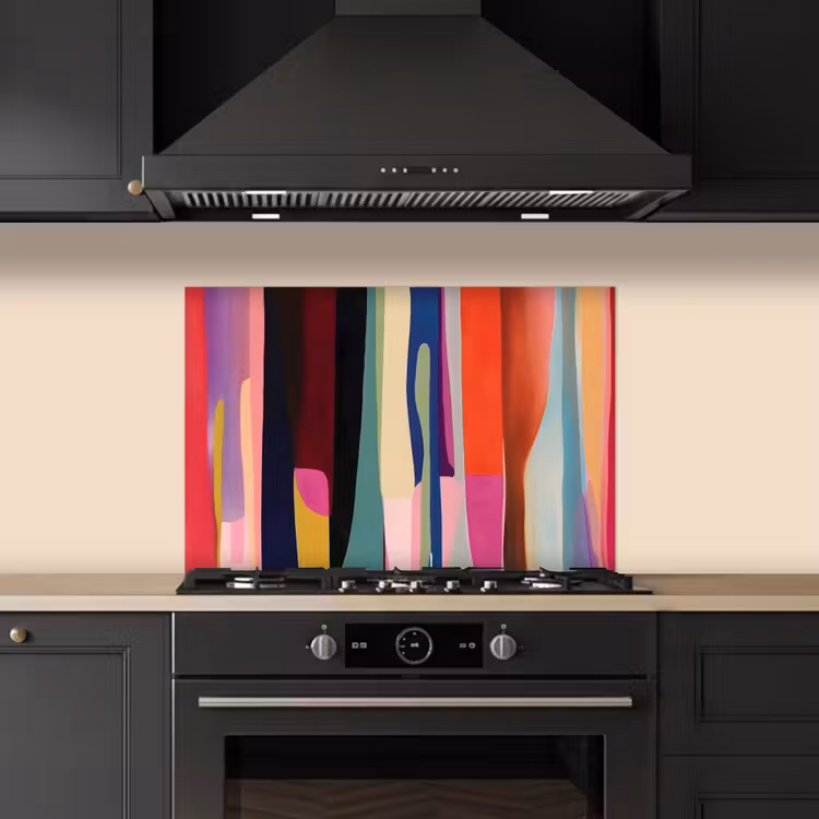 Paraschizzi cucina - Colori - Verticale - Colorato — 5