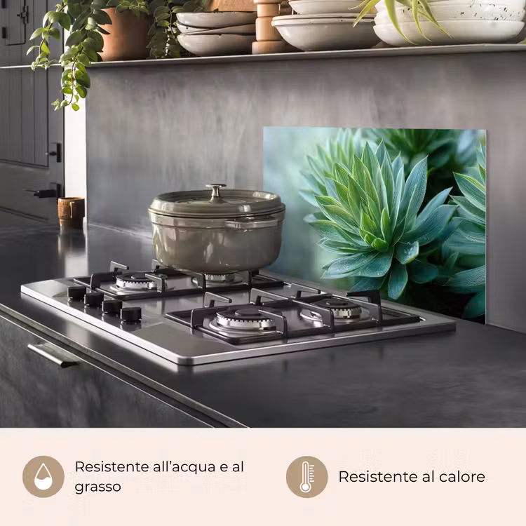 Paraschizzi cucina - Foglia - Pianta - Verde - Struttura — 2