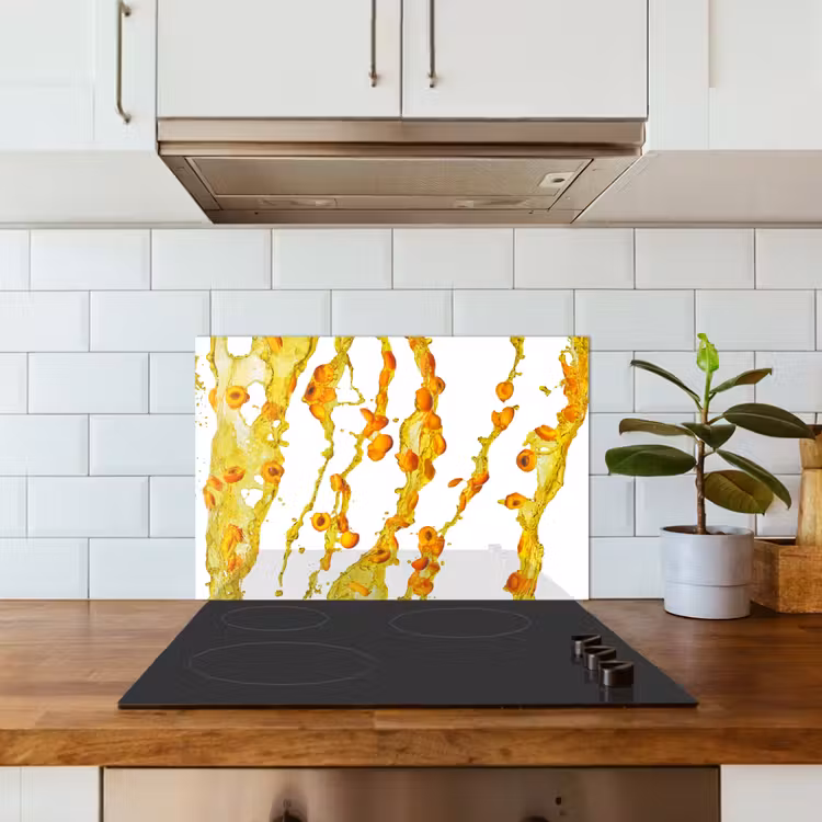 Paraschizzi cucina - Arancione - Giallo - Splash - Frutta — 3