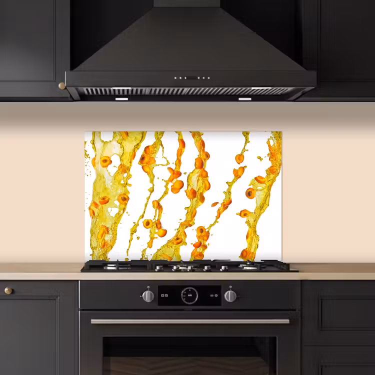 Paraschizzi cucina - Arancione - Giallo - Splash - Frutta — 5