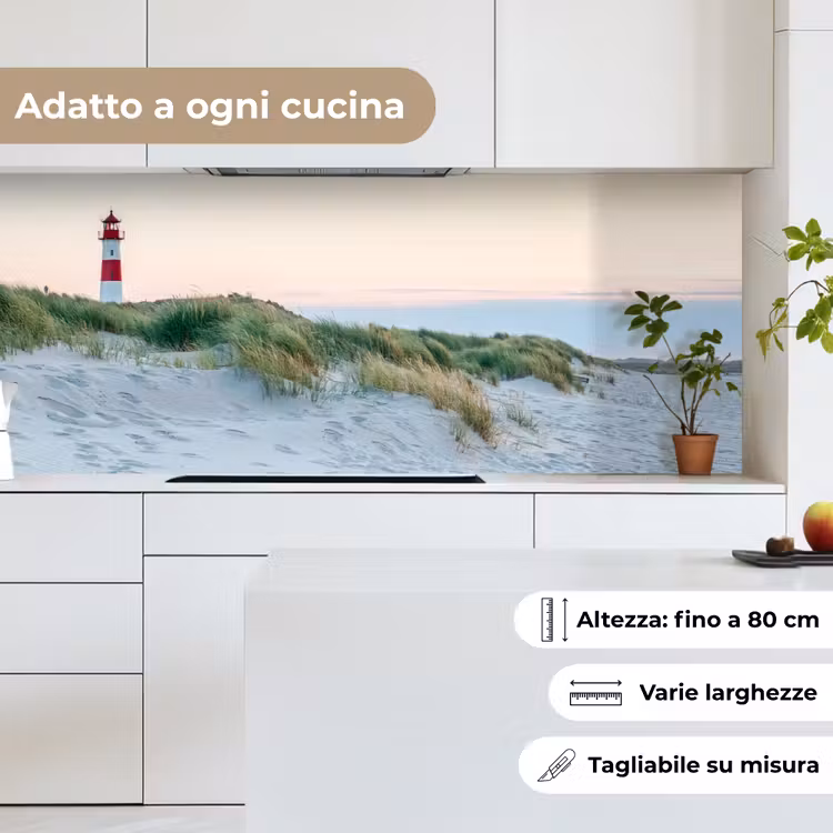 Schienale cucina - Faro - Natura - Spiaggia — 7