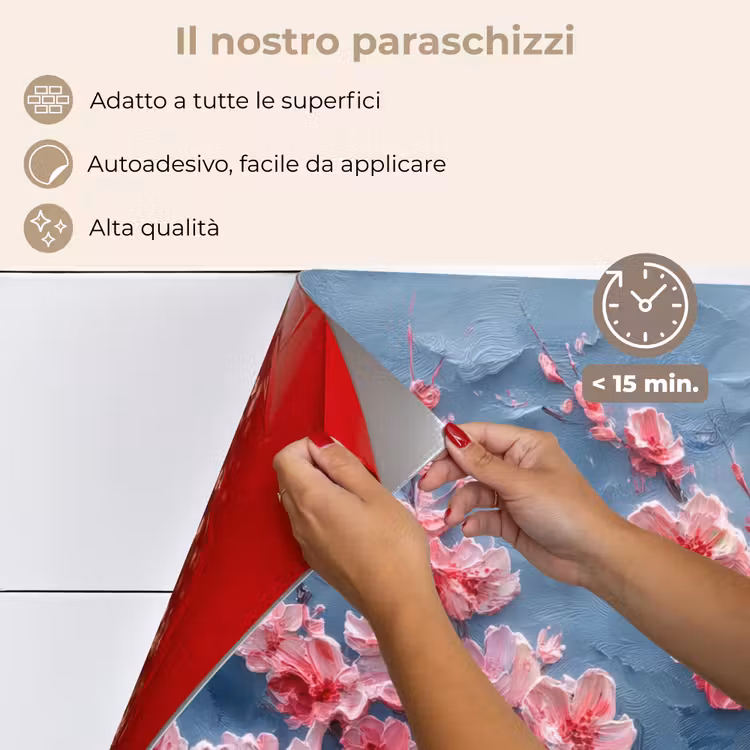 Paraschizzi cucina - Fiore - Fiore - Rosa - Ramo — 4