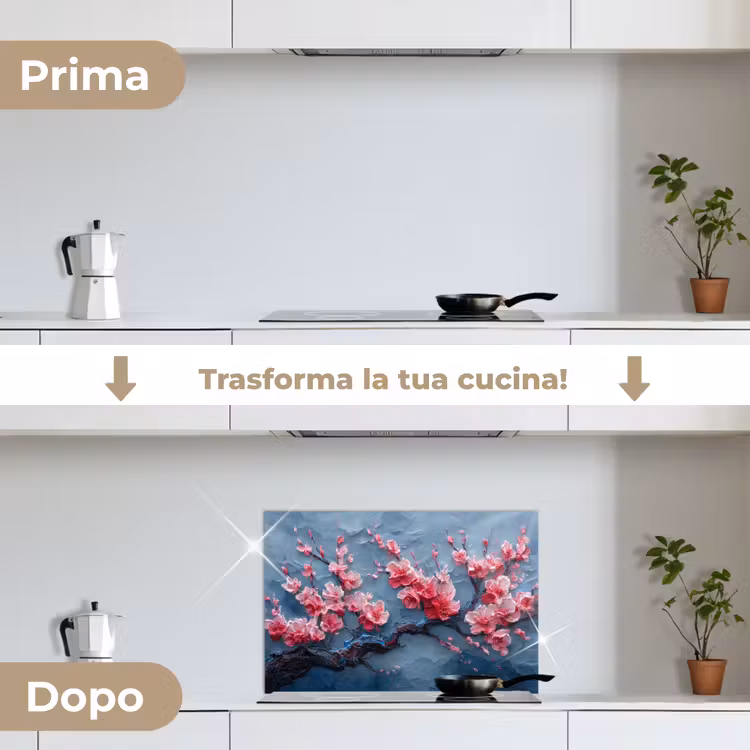 Paraschizzi cucina - Fiore - Fiore - Rosa - Ramo — 7