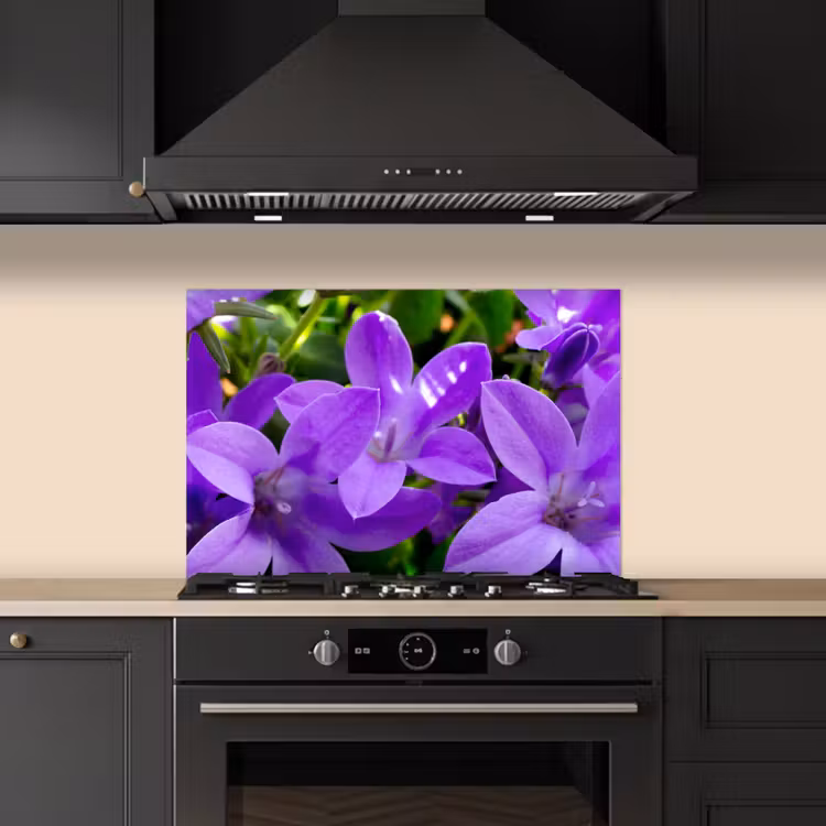 Paraschizzi cucina - Fiori - Viola - Natura — 5