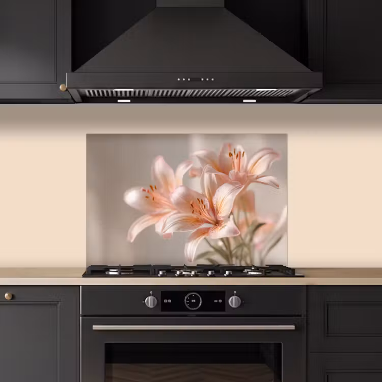 Paraschizzi cucina - Gigli - Stame - Rosa - Sfumato — 5