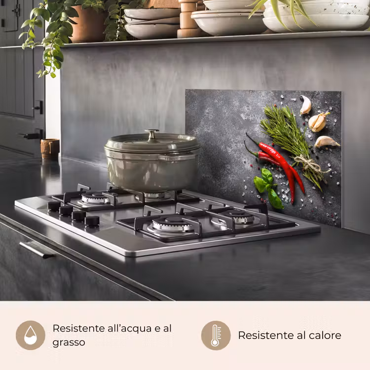 Paraschizzi cucina - Contrasto di sapore e consistenza — 2