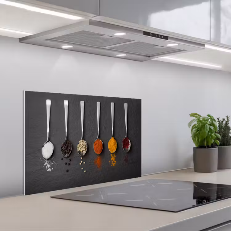 Paraschizzi cucina - Cucchiai - Tavola - Rustico - Spezie — 1