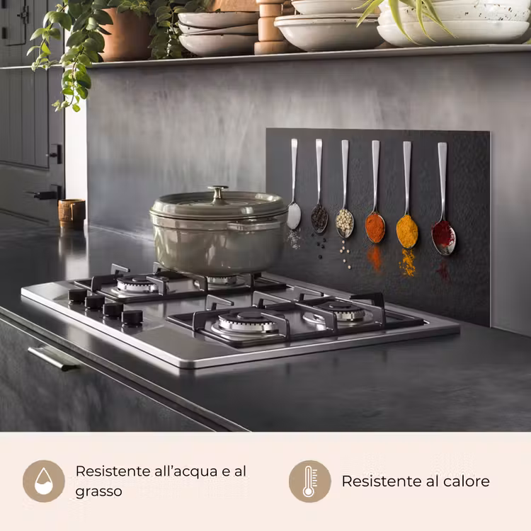 Paraschizzi cucina - Cucchiai - Tavola - Rustico - Spezie — 2