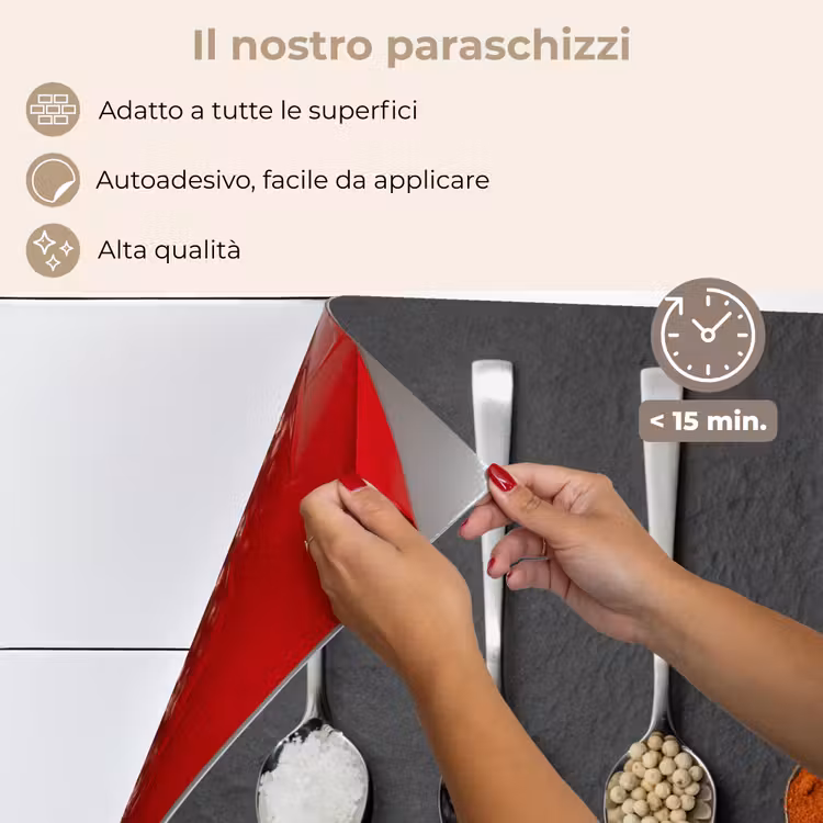 Paraschizzi cucina - Cucchiai - Tavola - Rustico - Spezie — 4
