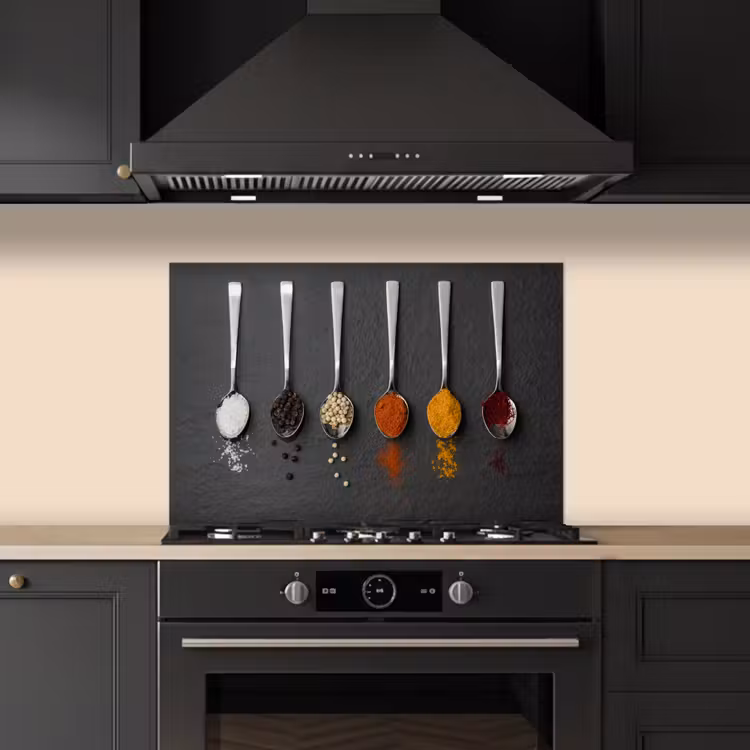 Paraschizzi cucina - Cucchiai - Tavola - Rustico - Spezie — 5