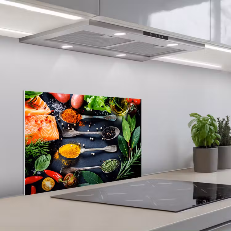 Paraschizzi cucina - Erbe - Cucchiai - Cucina - Spezie — 1