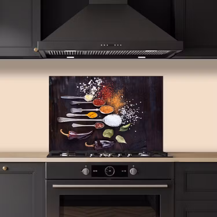 Paraschizzi cucina - Erbe - Cucchiai - Spezie - Industriale — 5
