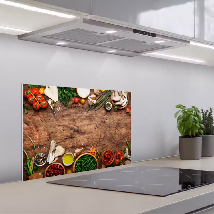 Paraschizzi cucina - Erbe - Verdure - Rustico — 1