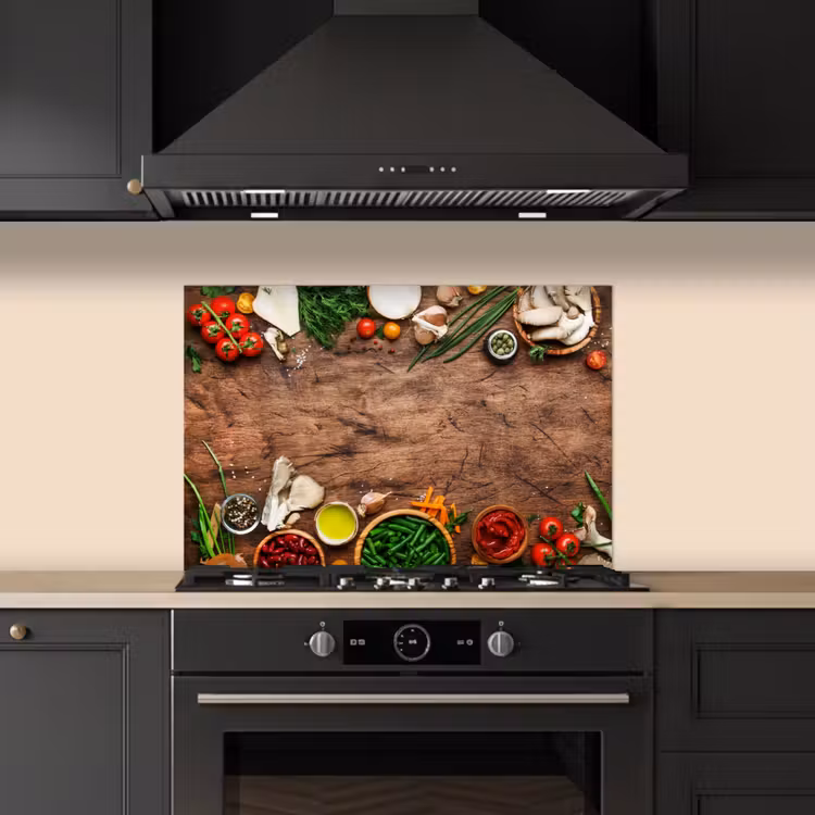Paraschizzi cucina - Erbe - Verdure - Rustico — 5