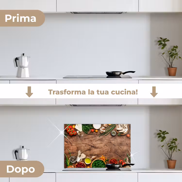 Paraschizzi cucina - Erbe - Verdure - Rustico — 7