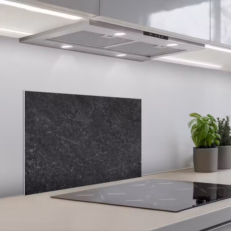 Paraschizzi cucina - Calcestruzzo - Grigio - Texture - Retrò - Industriale — 1