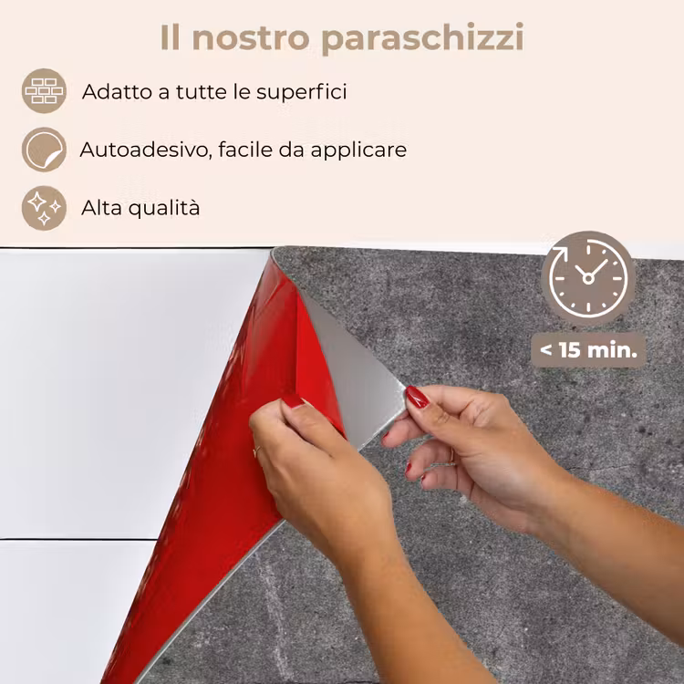 Paraschizzi cucina - Calcestruzzo - Parete - Cemento — 4