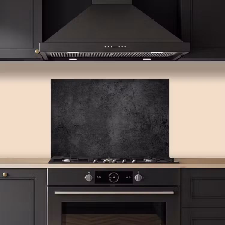 Paraschizzi cucina - Calcestruzzo - Robusto - Vintage - Rustico - Grigio - Nero — 5