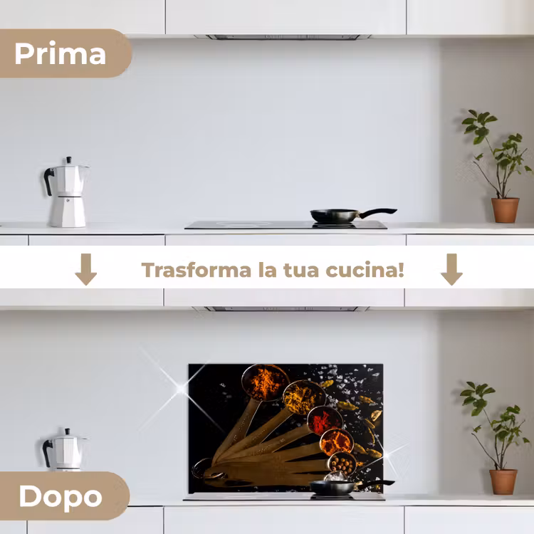 Paraschizzi cucina - Cucchiaio dosatore Melange — 7