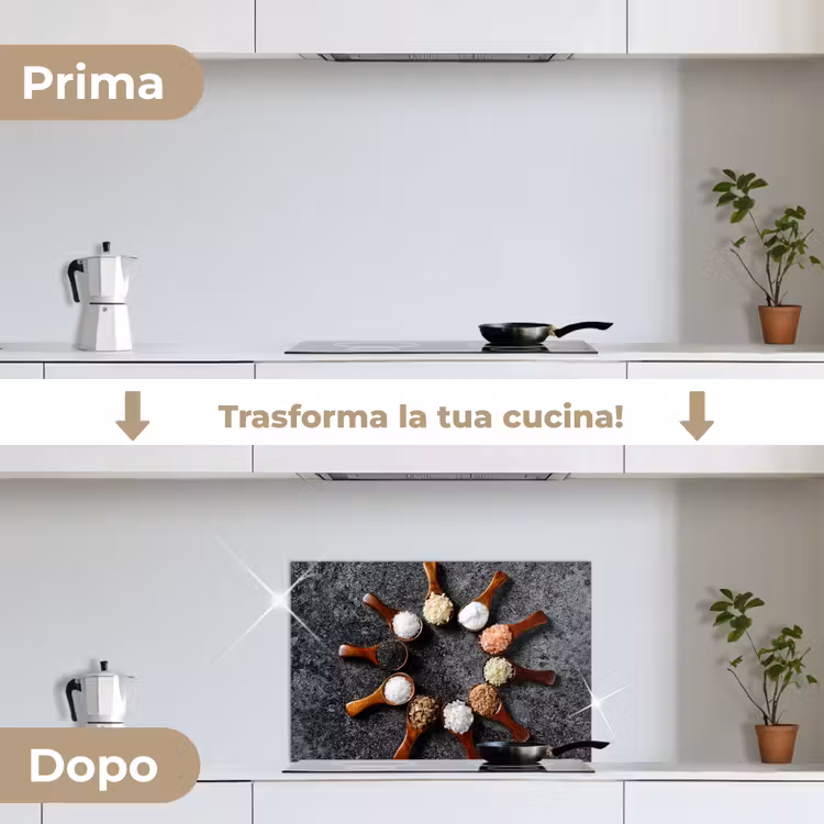 Paraschizzi cucina - Galassia di cristalli di sale — 7