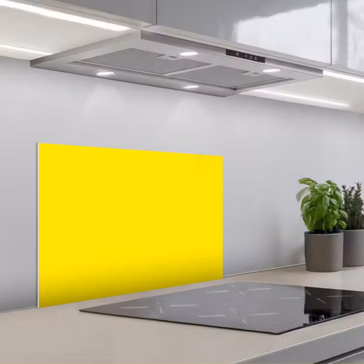 Paraschizzi cucina - Giallo - Limone - Neon - Colori — 1
