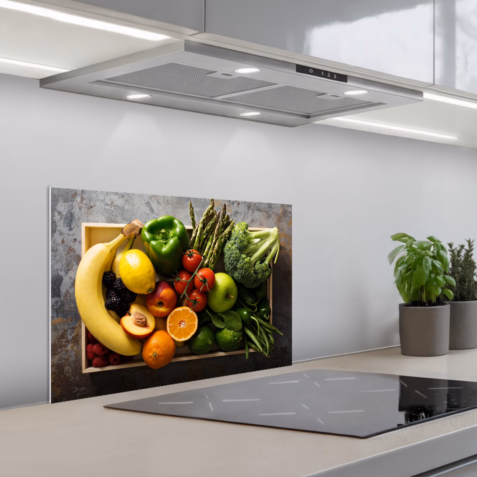 Paraschizzi cucina - Cassa - Frutta - Arcobaleno — 1
