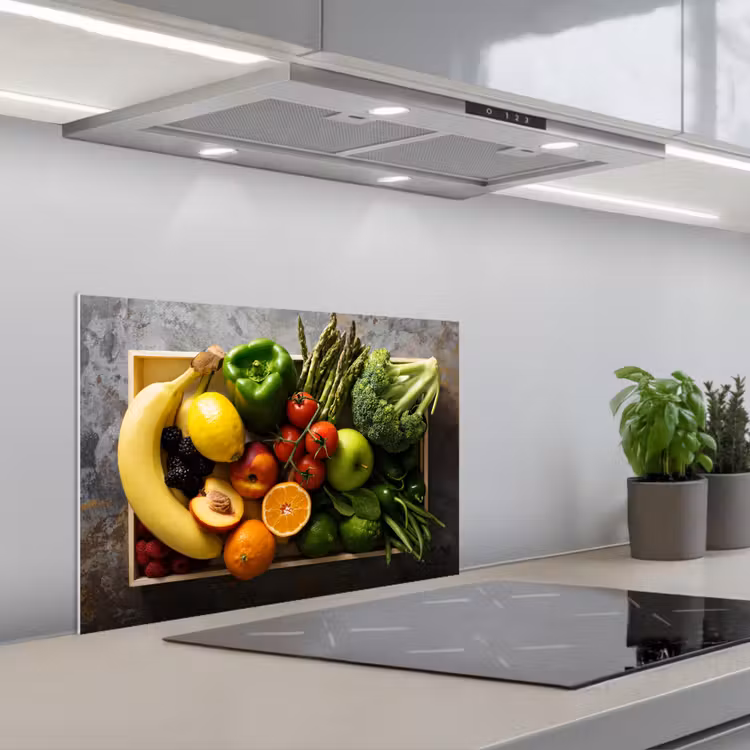 Paraschizzi cucina - Cassa - Frutta - Arcobaleno — 1