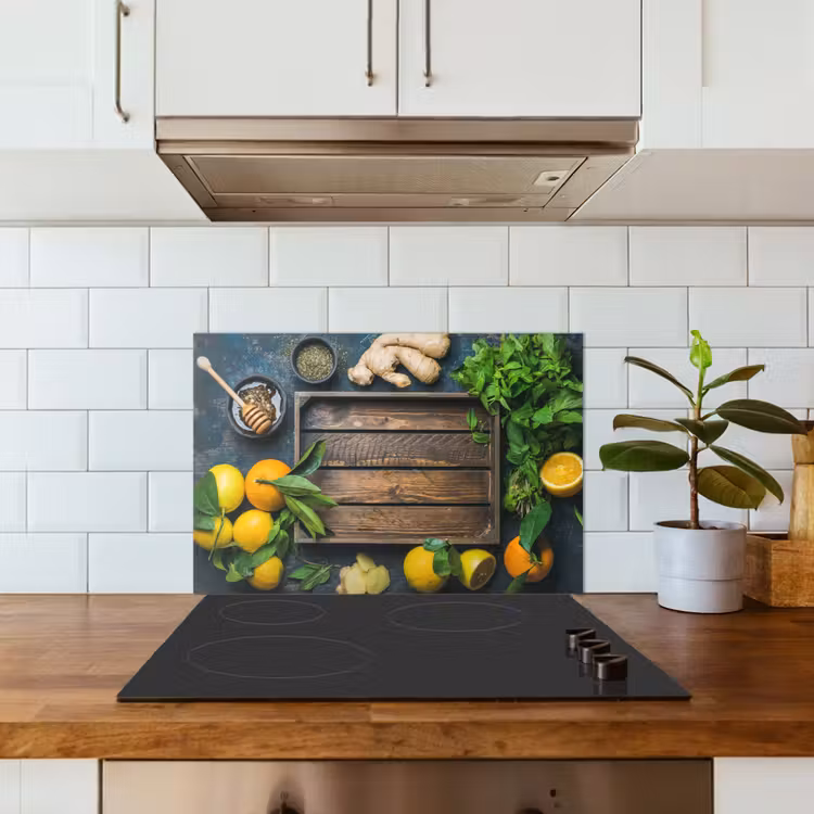 Paraschizzi cucina - Cassetta della frutta - Limone — 3