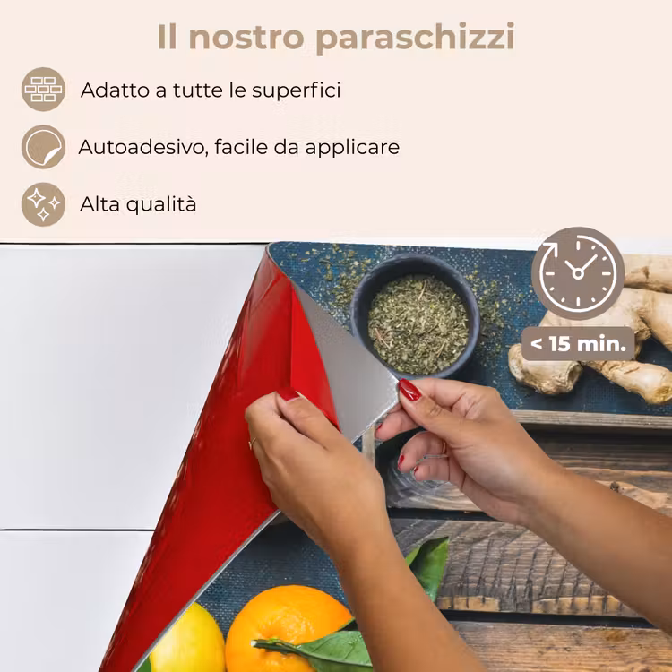 Paraschizzi cucina - Cassetta della frutta - Limone — 4