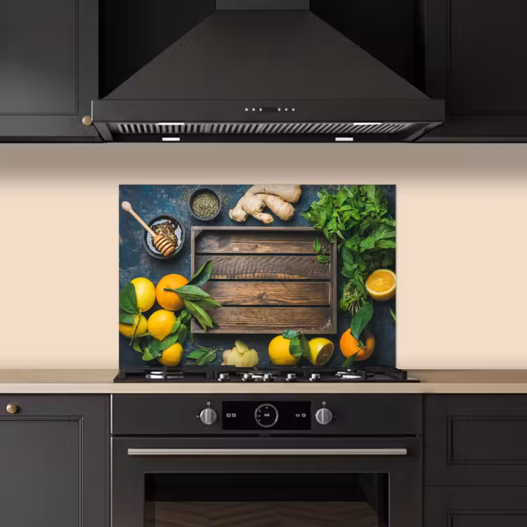 Paraschizzi cucina - Cassetta della frutta - Limone — 5