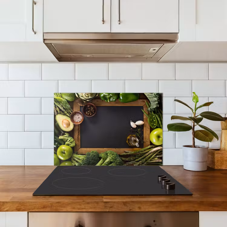 Paraschizzi cucina - Frutta - Lavagna - Verdure — 3