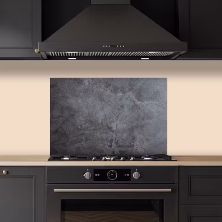 Paraschizzi cucina - Gioco di ombre su cemento — 5