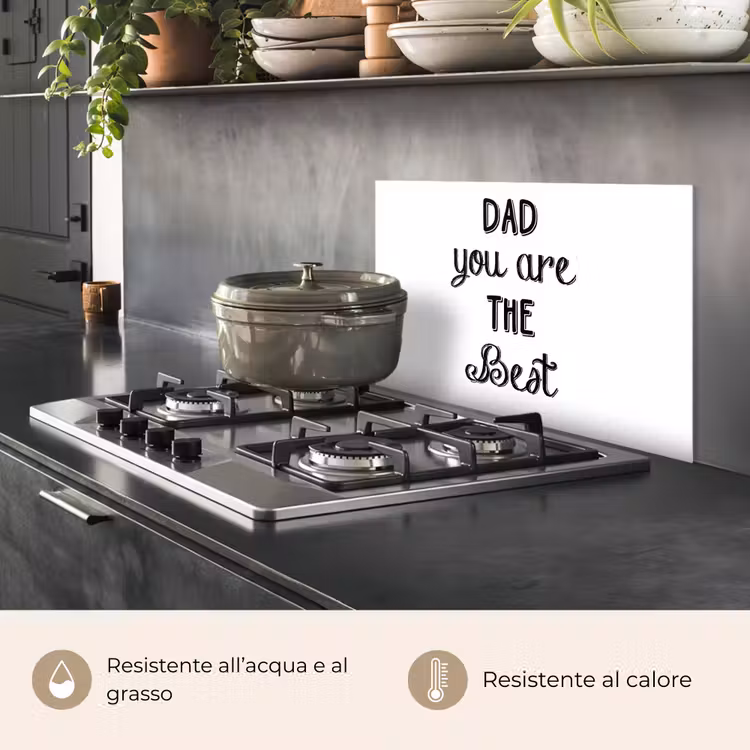 Paraschizzi cucina - Citazioni - Papà sei il migliore - Proverbi - Papà — 2