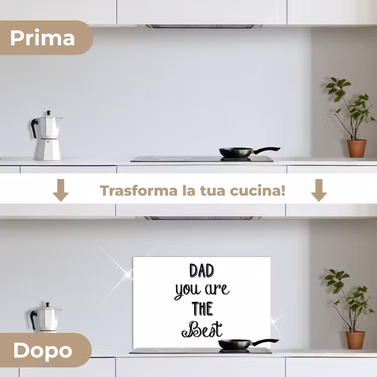 Paraschizzi cucina - Citazioni - Papà sei il migliore - Proverbi - Papà — 7