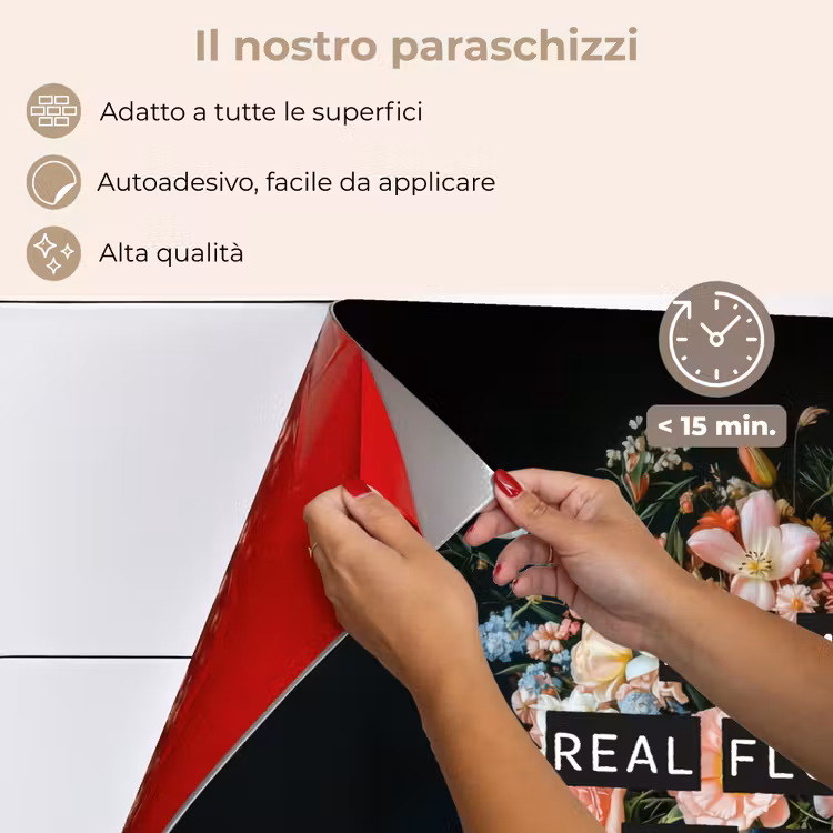 Paraschizzi cucina - Fiori - Arte - Pastello - Citazioni — 4