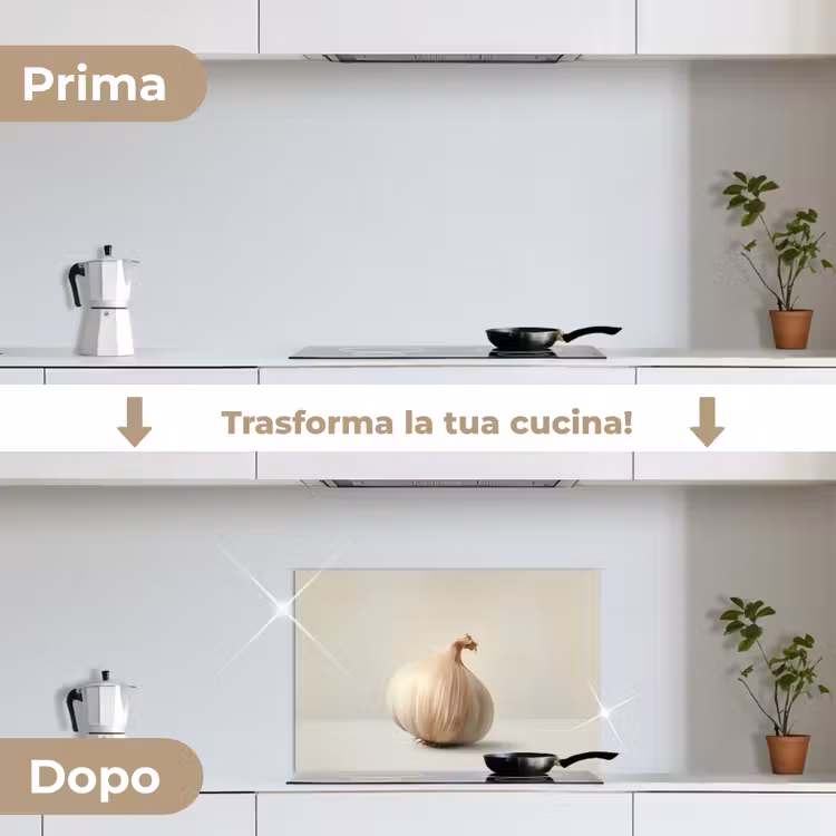Paraschizzi cucina - Aglio - Naturale - Beige — 7
