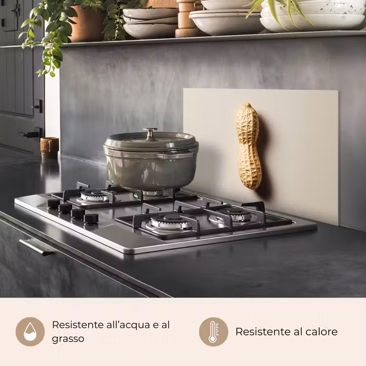 Paraschizzi cucina - Arachide - Crudo - Beige — 2