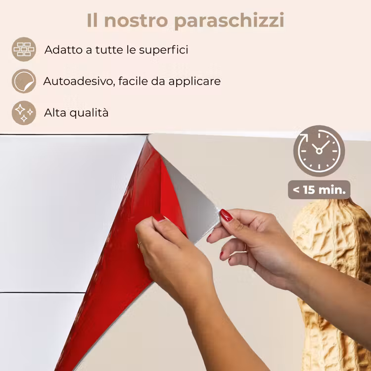 Paraschizzi cucina - Arachide - Crudo - Beige — 4