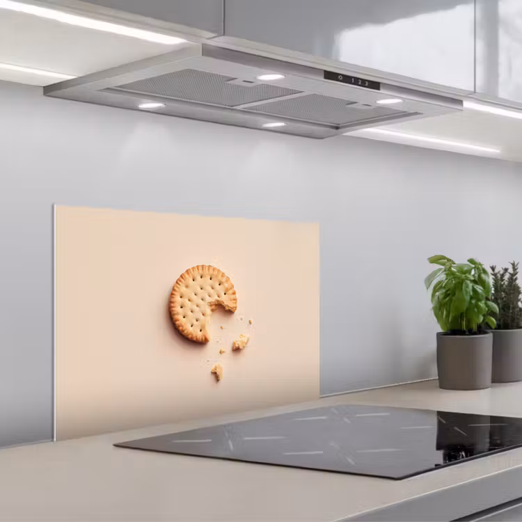 Paraschizzi cucina - Biscotto - Briciole - beige — 1