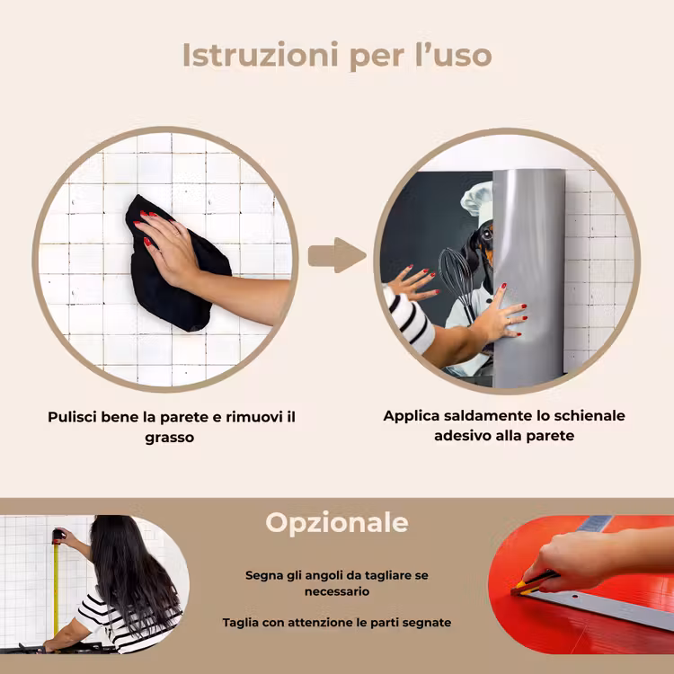 Paraschizzi cucina - Cane - Garde - Cuoco — 6