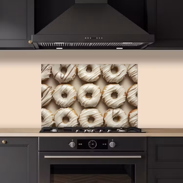 Paraschizzi cucina - Ciambelle - Cioccolato - Bianco - Beige — 5