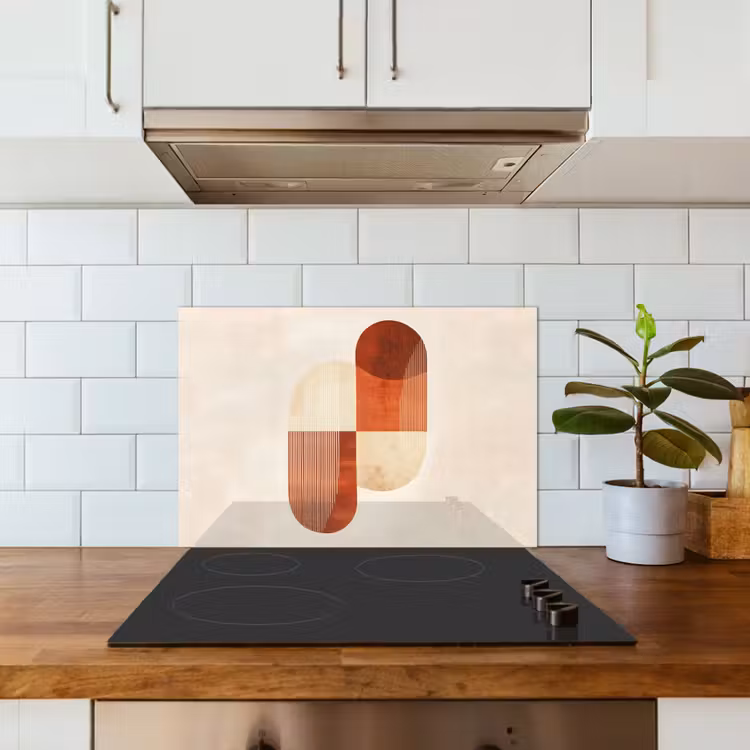 Paraschizzi cucina - Archi - Beige - Forme — 3