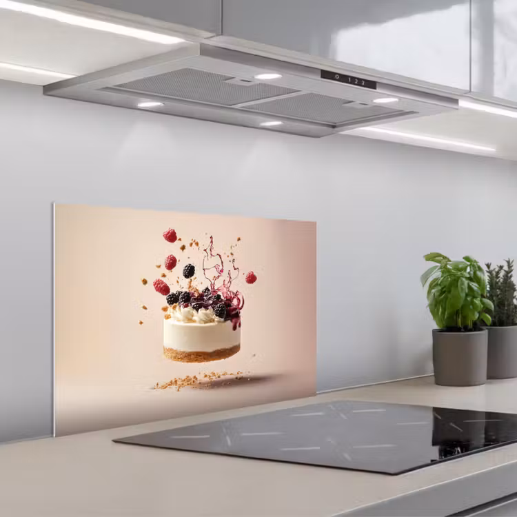 Paraschizzi cucina - Cheesecake - Cibo - Rosa - Torta — 1