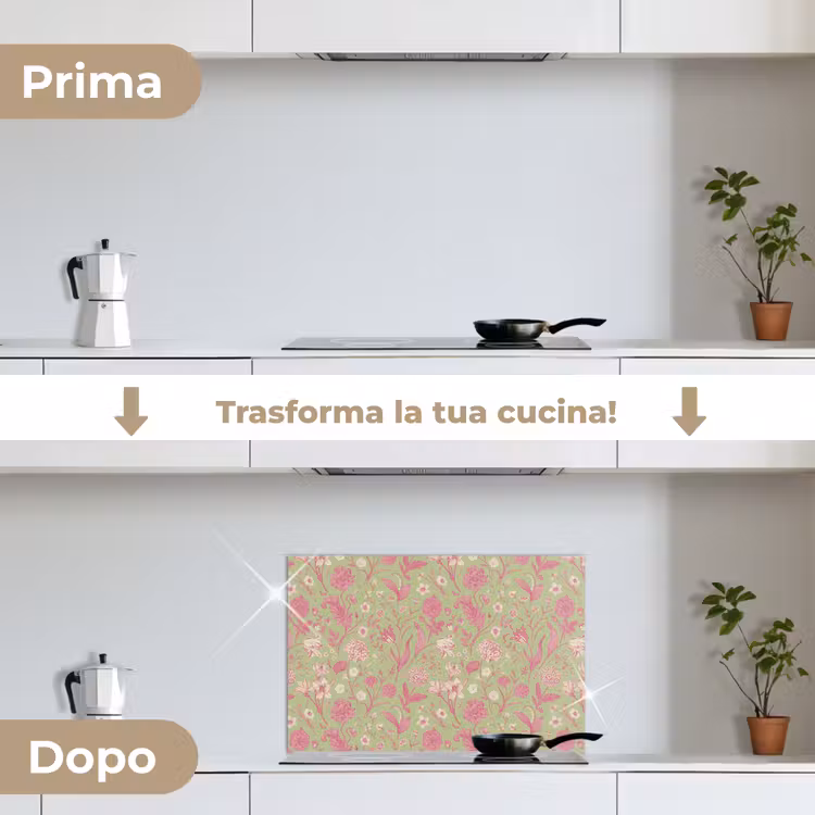 Paraschizzi cucina - Classico - Rosa - Menta — 7