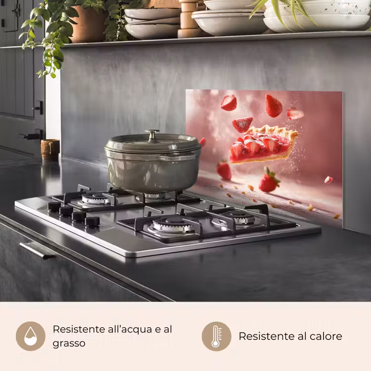 Paraschizzi cucina - Fragola - Torta - Cibo - Rosa — 2