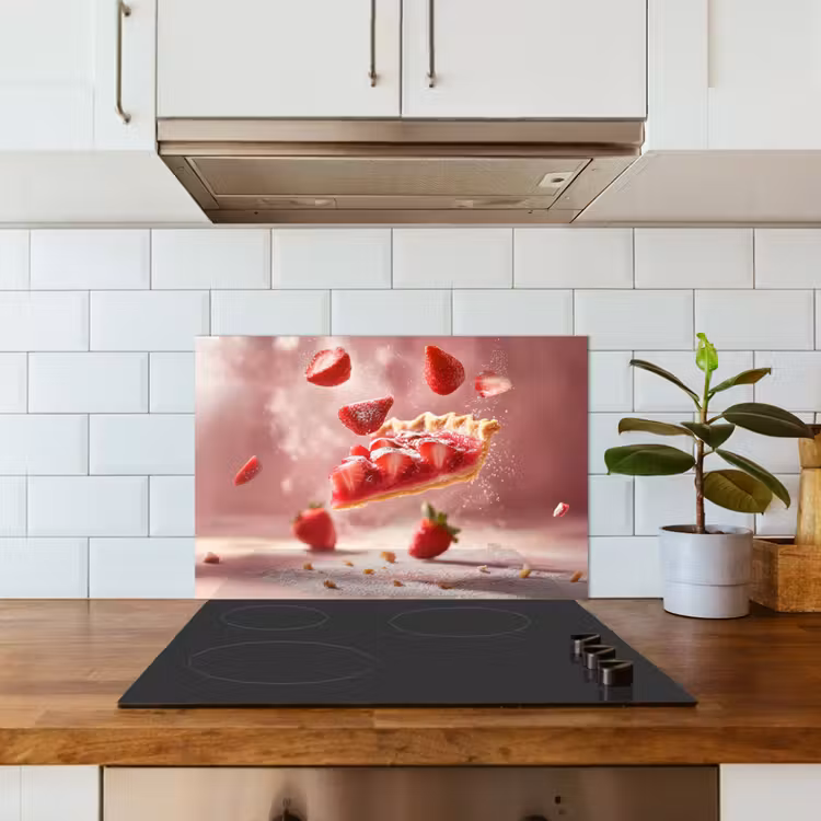 Paraschizzi cucina - Fragola - Torta - Cibo - Rosa — 3